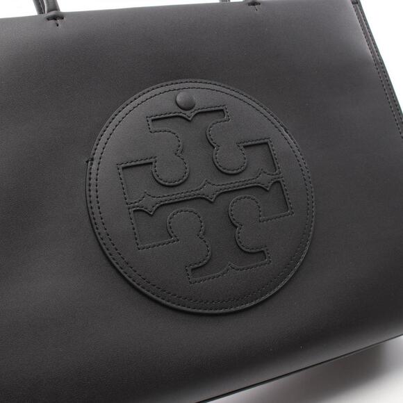 TORY BURCH Black Leather Tote Bag - Picture 6 of 7